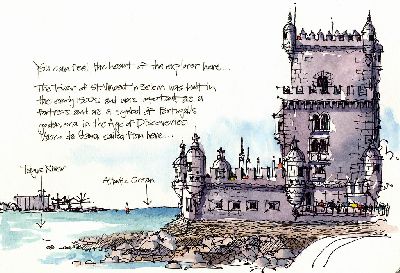 Golf Sketch Tour - Ida Bellarian