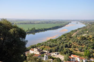 Santarem, orasul viewpoint pentru Ribatejo